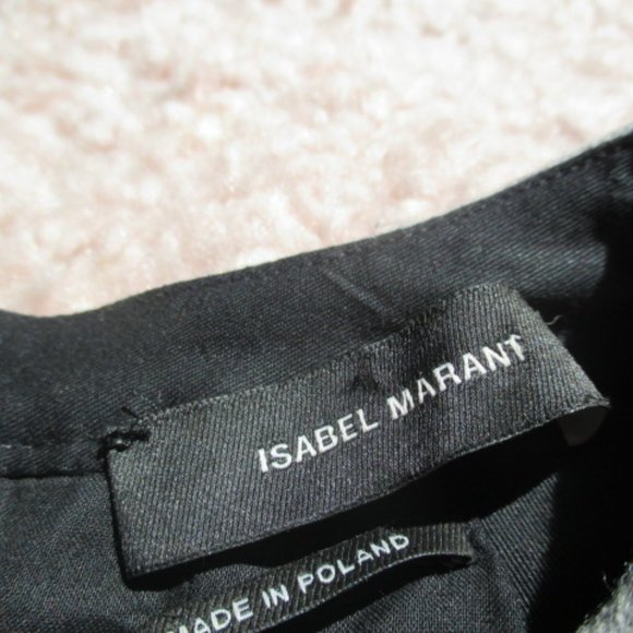 ISABEL MARANT Wool Felt Peplum Top. Original retail $440 - Picture 3 of 16